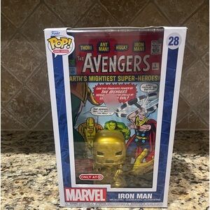 Iron man funko pop x comic book combo issue# 28